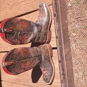 Anderson Bean Shoes | Macie Bean Boots 7.5 | Color: Brown/Orange | Size: 7.5 | Jgrn70's Closet